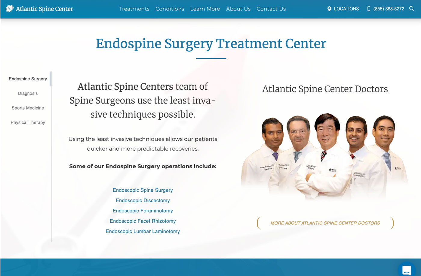 Atlantic Spine Center Homepage