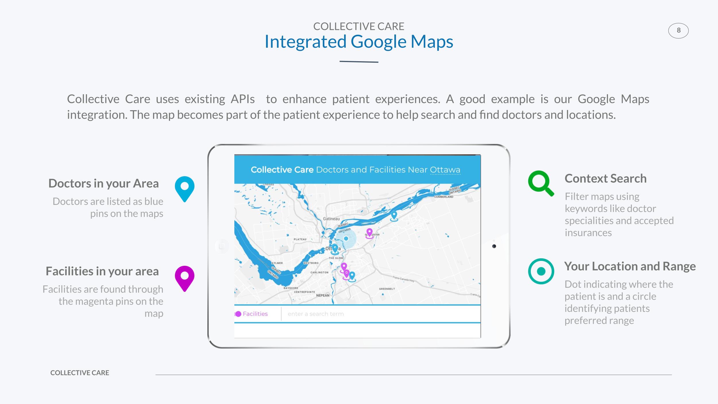 Interactive Search Map