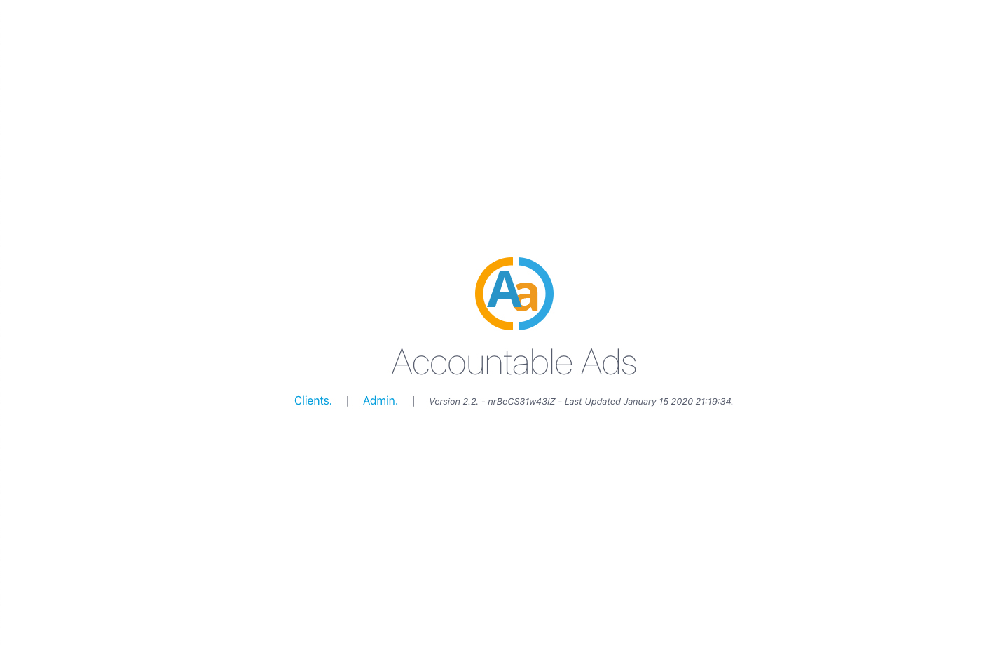 Accountable Ads Portal